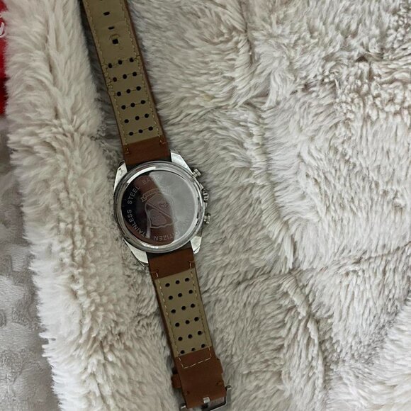 Citizen Men's Brown and Silver Watch - Picture 3 of 4